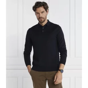 Joop! Wełniane polo JK-08Dondo | Regular Fit - Koszule męskie - miniaturka - grafika 1