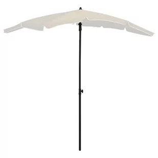 vidaXL Parasol ogrodowy na słupku, 200x130 cm, piaskowy 315551 - Parasole ogrodowe - miniaturka - grafika 1