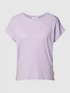 Koszulki i topy damskie - T-shirt z kwiatowym haftem model ‘ONELIAA FAANCY’ - miniaturka - grafika 1