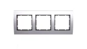 Inne akcesoria elektryczne - Berker B3 alu-antracyt ramka 3 B_10133004 - miniaturka - grafika 1