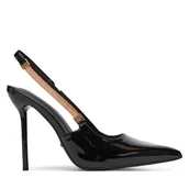 Sandały damskie - Sandały DeeZee Q96229-5 Czarny - miniaturka - grafika 1