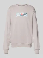 Koszulki męskie - Bluza z nadrukiem z logo - miniaturka - grafika 1
