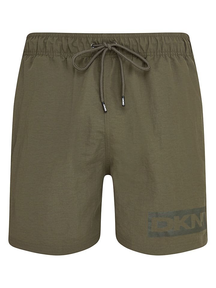 DKNY Szorty kąpielowe w kolorze khaki