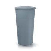 Zbiorniki na deszczówkę - Zbiornik na deszczówkę PROSPERPLAST Smooth IDSM200-429U 200L Szary - miniaturka - grafika 1