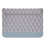 Etui i futerały do telefonów - Etui Guess Sleeve GUCS16HGCFSEB laptopy do 16 cali GCube Stripes niebieski/blue - miniaturka - grafika 1