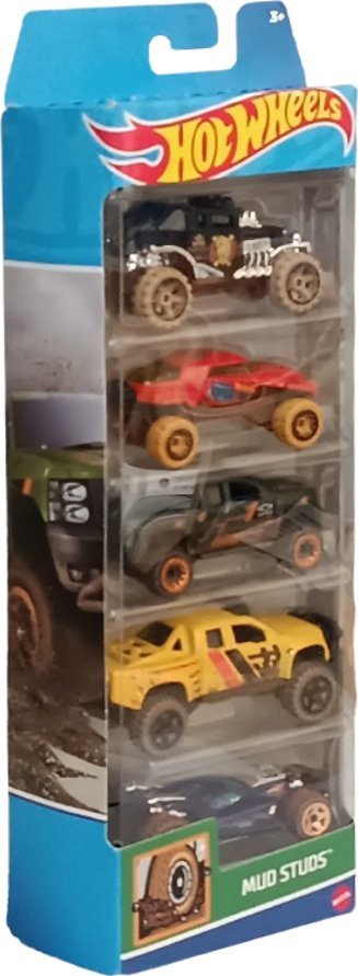 Mattel Autka Hot Wheels - Mud Studs - 5 pak HTV40