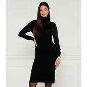 Sukienki - Calvin Klein Wełniana sukienka - miniaturka - grafika 1