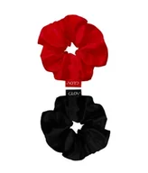 Ozdoby do włosów - GLOV Scrunchies 2 Pack M - Red/Black Gumka do włosów 2 szt. - miniaturka - grafika 1