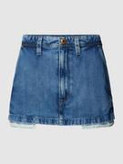 Spódnice - Spódnica jeansowa z wpuszczanymi kieszeniami model ‘Workwear’ - miniaturka - grafika 1