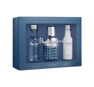 Zestawy perfum damskich - Zestaw kosmetyków Pepe Jeans Gift Set For Him Cocktail edition Woda toaletowa 30 ml + Żel pod prysznic 50 ml + Krem po goleniu 50 ml (8436581942095) - miniaturka - grafika 1