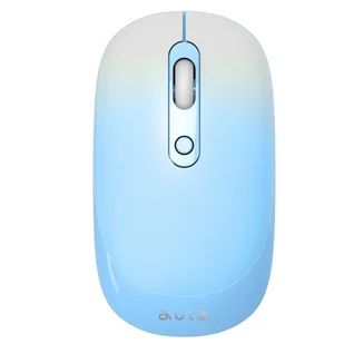 Aula AM207 2.4G z 4 klawiszami (800-1900dpi) niebieska - Myszki - miniaturka - grafika 1