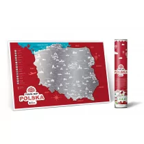 Mapa zdrapka Polska Travel Map Polska 1Dea.me DARMOWA DOSTAWA DO KIOSKU RUCHU OD 24,99ZŁ - Przybory szkolne - miniaturka - grafika 1