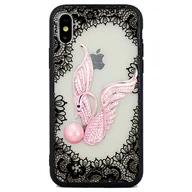 Etui i futerały do telefonów - Beline Etui Lace 3D iPhone X/Xs wzór 4 (swan) - miniaturka - grafika 1