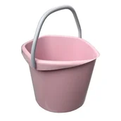 Inne artykuły do sprzątania - Wiadro Bravo 10 l róż/popiel - miniaturka - grafika 1