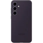 Etui i futerały do telefonów - Etui SAMSUNG Silicone Case do Galaxy S24+ EF-PS926TEEGWW Ciemnofioletowy - miniaturka - grafika 1