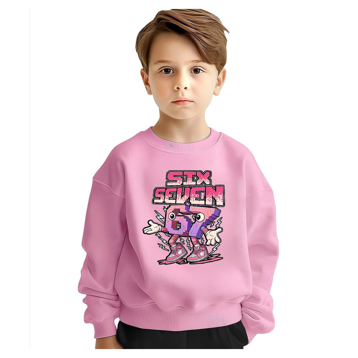 BLUZA DZIECIĘCA 67 SIX SEVEN VIRAL 104 DLA CHŁOPCA DZIEWCZYNKI