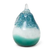 Figurki dekoracyjne - Figurka Ręcznie Wykonana Gruszka Dagi 11X11X15 Turkusowa - miniaturka - grafika 1