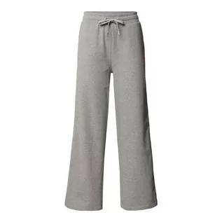 Spodnie damskie - Spodnie dresowe z lampasami - Armani Exchange - grafika 1
