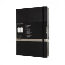 Moleskine Notatnik Proffesional XL 19x25cm twardy 192 strony czarny NOP.326 - Notesy i bloczki - miniaturka - grafika 1