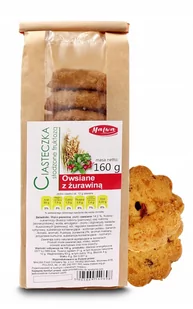 Malwa Ciasteczka Owsiane z Żurawiną 160g - Przekąski dla dzieci - miniaturka - grafika 1