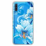 Etui i futerały do telefonów - Etui na Samsung Galaxy A70, niebieski kwiat północy - miniaturka - grafika 1