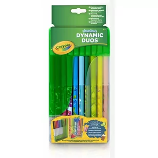 Crayola Markery Dynamic Duos 20 sztuk - Przybory szkolne - miniaturka - grafika 1