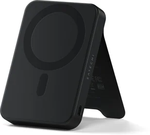 Satechi OntheGo 10K - magnetyczny z podstawką 10k mAh kompatybilny z MagSafe i Qi2 black - Powerbanki - miniaturka - grafika 1