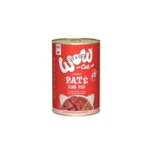 Wow Cat Rind Pur - wołowina dla dorosłych kotów 400 g - Mokra karma dla kotów - miniaturka - grafika 1