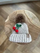 Czapki dla dzieci - Czapka dziecięca 0-6 mcy - miniaturka - grafika 1