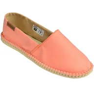 Espadryle damskie - Havaianas Męskie sandały Origine IV brzoskwiniowe różowe espadryle na koturnie, Brzoskwiniowy Róż - miniaturka - grafika 1