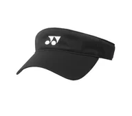 Tenis ziemny - Daszek tenisowy damski Yonex Sports Visor - czarny - miniaturka - grafika 1