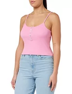 Torby męskie - ONLY Onlnessa S/L Short Button JRS Top, Saszetka różowa, S - miniaturka - grafika 1