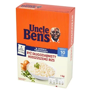 Uncle Ben's - ryż długoziarnisty w torebkach 8x125g - Ryż - miniaturka - grafika 1