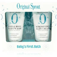 Kremy dla dzieci - Original Sprout Baby's First Bath zestaw do kąpieli dla dzieci - miniaturka - grafika 1