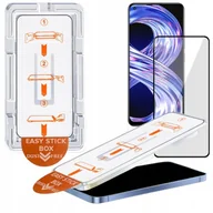 Szkła hartowane na telefon - Szkło hartowane z ramką do montażu szybka EZ FREE DUST do Realme 8 / 8 Pro - miniaturka - grafika 1