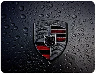 Podkładki pod mysz - PODKŁADKA POD MYSZKĘ PORSCHE Z IMIENIEM 23x19CM DO LAPTOPA - miniaturka - grafika 1