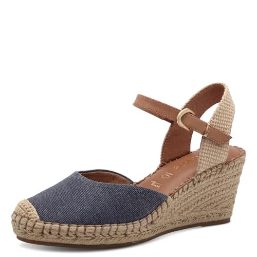 Tamaris Damskie czółenka 1-29610-42, niebieskie, 38 EU, niebieski, 38 EU