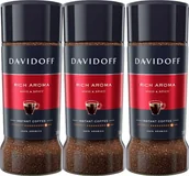 Kawa - Davidoff Rich Aroma Kawa Rozpuszczalna 100g x3 Arabika - miniaturka - grafika 1