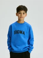 Kurtki i płaszcze dla chłopców - Reserved - Bluza z nadrukiem - niebieski - miniaturka - grafika 1