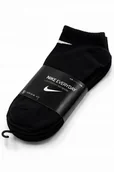 Skarpetki męskie - Skarpety stopki NIKE rozmiar 42-46 3 pary czarne (10323) - miniaturka - grafika 1