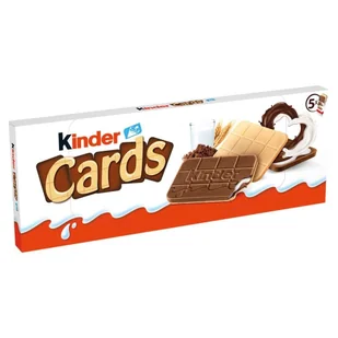 Wafelek Kinder Cards 128g FKIN.1455 - Czekolada - miniaturka - grafika 1