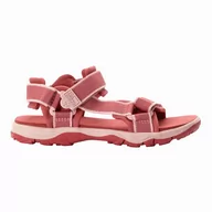 Buty dla dziewczynek - Sandały dziecięce Jack Wolfskin SEVEN SEAS 3 K soft pink - 32 - miniaturka - grafika 1