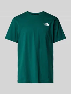 T-shirt z nadrukiem z logo - Koszulki męskie - miniaturka - grafika 1