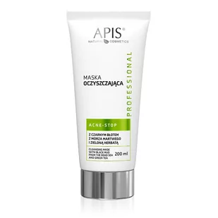 Apis Maska oczyszczająca 200ml 50415 - Maseczki do twarzy - miniaturka - grafika 1