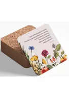 Obrusy i serwetki - SZARON Podstawka korkowa - Błogosławiństwo kwiaty - Szaron - miniaturka - grafika 1