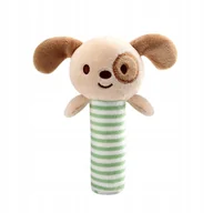 Zabawki interaktywne dla dzieci - Piszczek Pluszowy Piesek Montessori – Zabawka Sensoryczna - miniaturka - grafika 1