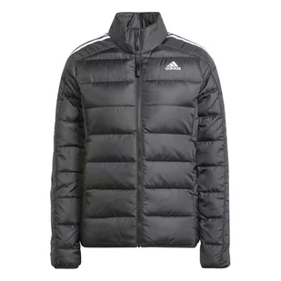 Kurtka damska adidas ESSENTIALS 3-STRIPES LIGHT DOWN czarna HZ5726-XS - Kurtki damskie - miniaturka - grafika 1