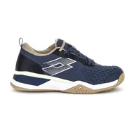 Buty sportowe męskie - Męskie buty tenisowe Lotto Raptor Hyperpulse 100 III SPD Indigo Blue/All White/Irish Beige EUR 43,5 - miniaturka - grafika 1