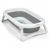 Wanienki dla dzieci - MILLY-MALLY WANIENKA SKŁADANA MIERZY TEMEPERATURĘ WODY SZARA #B1 CZ21776 - miniaturka - grafika 1