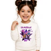 Bluzy dla dziewczynek - BLUZA DZIECIĘCA 67 SIX SEVEN VIRAL HUNTRIX 110-116 DLA CHŁOPCA DZIEWCZYNKI - miniaturka - grafika 1